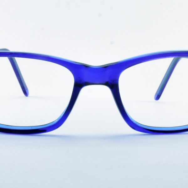 BLUE-PINK CELLULOID GEOMETRIC FULL RIM FRAME