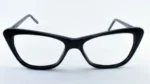 BLACK ACETATE CATS EYE FULL RIM FRAME