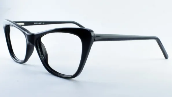 DSC_0144-595x335 Black Cats Eye Eyeglasses - Image 2