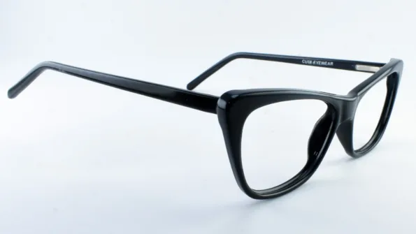 DSC_0145-595x335 Black Cats Eye Eyeglasses - Image 3