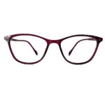 Purple cats eye frame
