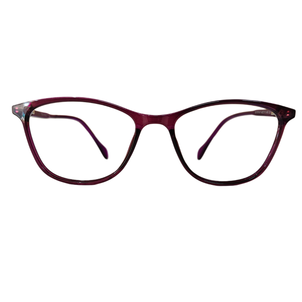 OM13 TMTR147 G.Purple1 Purple cats eye frame - Image 1