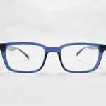 Blue rectangular frame