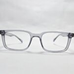 Transparent gray rectangular frame