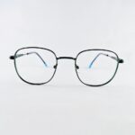 Dark green small hexagonal frame