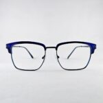 Blue square frame for screen glass