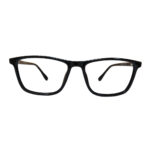 Black finish rectangular frame for screen glass
