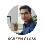 Screen glass