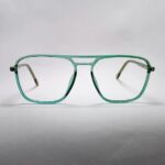 Green wayfarer frame