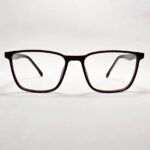 Dual-tone square-oval frame