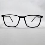 Matte black rectangular frame