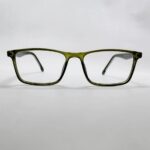 Olive green rectangular frame