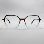 Ombre Burgundy Red Frame