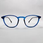 Crystal Blue Cat-Eye Frame