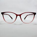 Ombre red cat-eye Eyeglass
