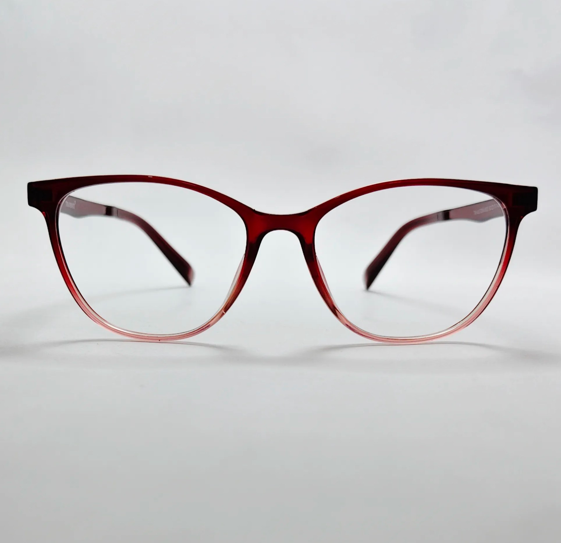Untitled Project - 2026-06-25T133416.077 Ombre red cat-eye Eyeglass - Image 1
