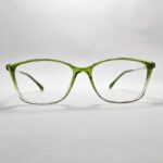Green rectangular Eyeglass