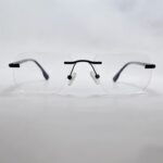 Black Rimless Eyeglass