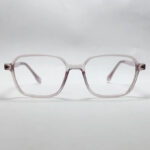 Blush Pink Square Eyeglass