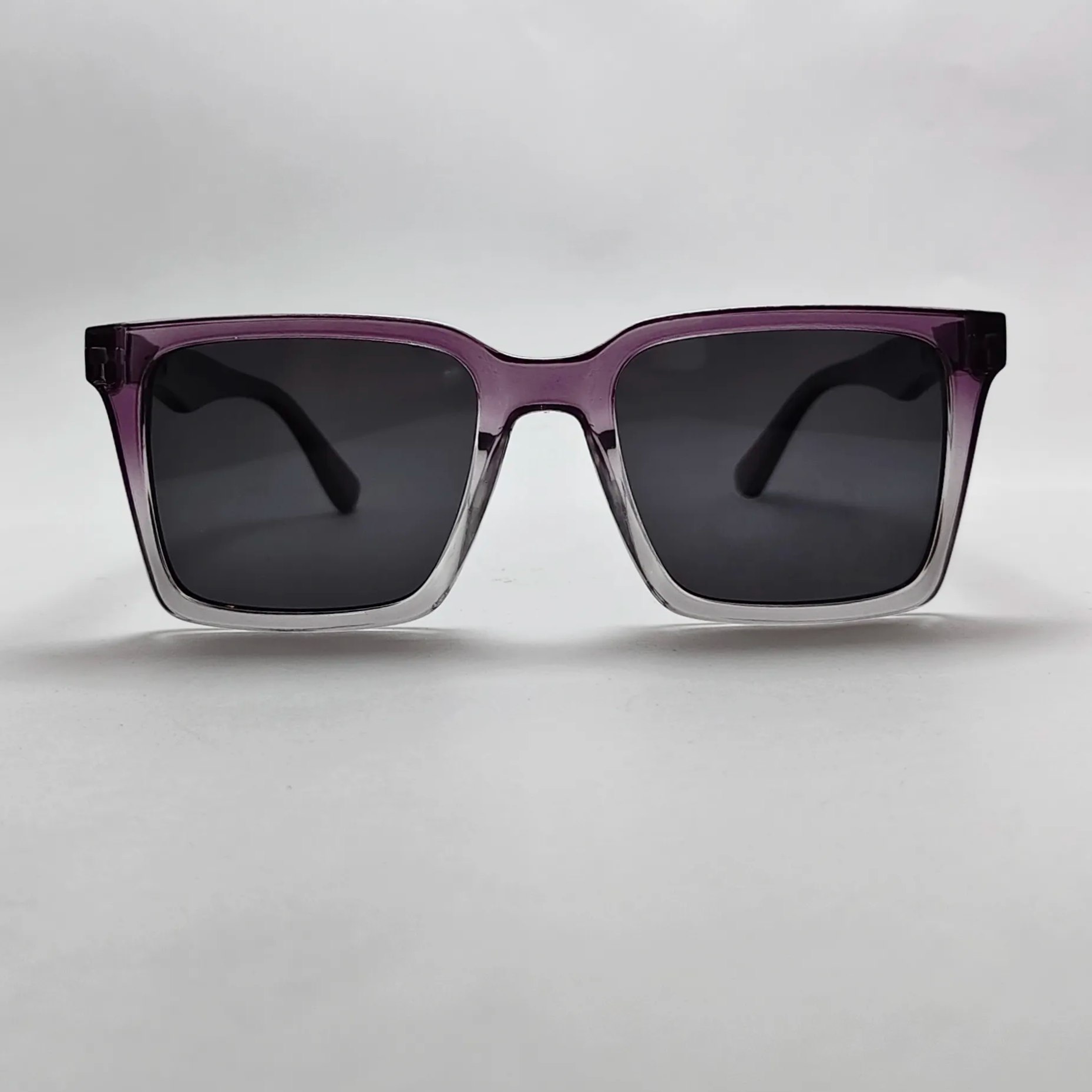 Untitled Project - 2026-07-03T200357.125 Burgundy full-rim Square Sunglass - Image 1