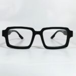 Bold Full-Rim Architectural Square Frame
