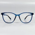 Navy Blue Crystal clear Eyeglass