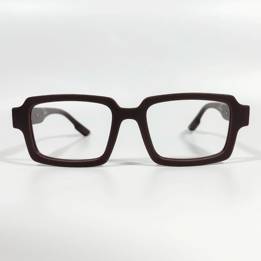 Untitled Project - 2026-07-15T143624.460 Matte Brown Geometric Rectangular Frame - Image 1