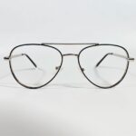 Matte Black full-rim Aviator Eyeglass