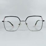 Hexagonal Square Green Eyeglass