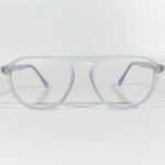 Translucent Blue Aviator Frame