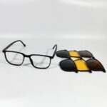 Rectangular Magnetic Clip-On Multi-Lens Eyeglass