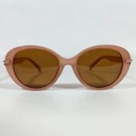 Oval Pink Cat-Eye Sunglass