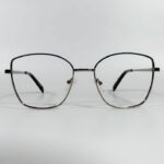 Dual-Tone Geometric Aviator Eyeglass