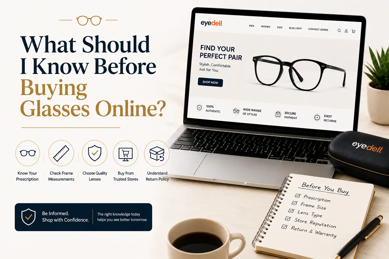 Before Buying Glasses Online