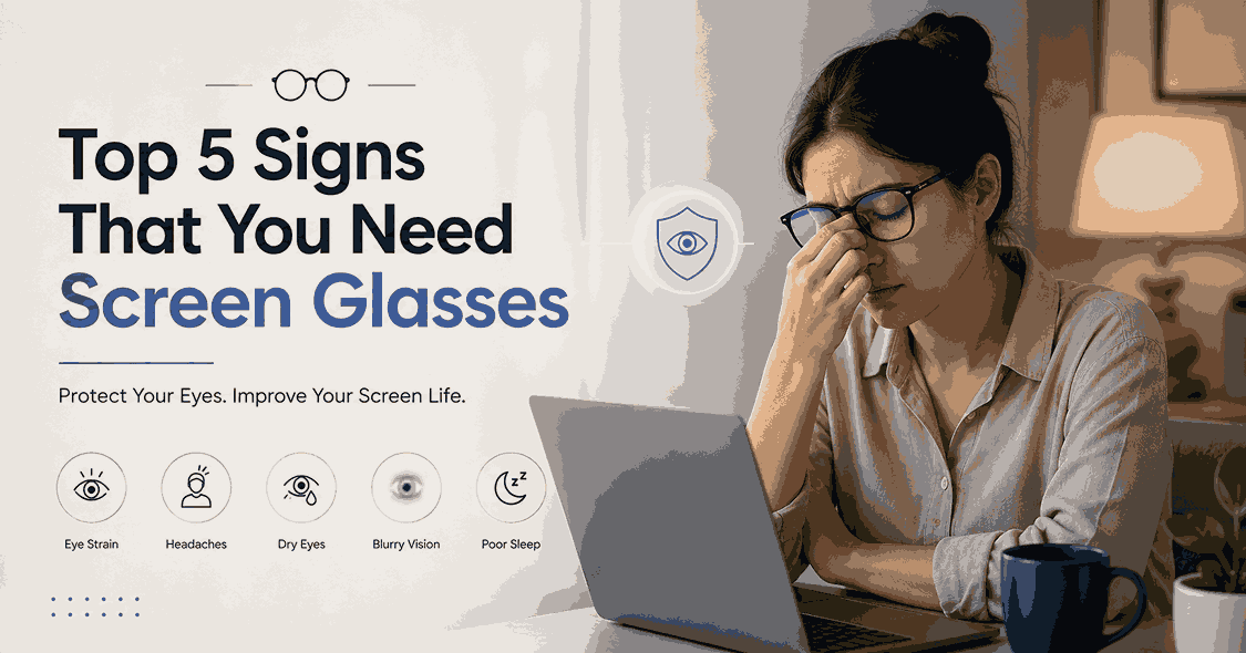 Top 5 Signs That You Need Screen Glasses